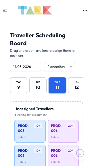 Tark planeerimine telefonis
